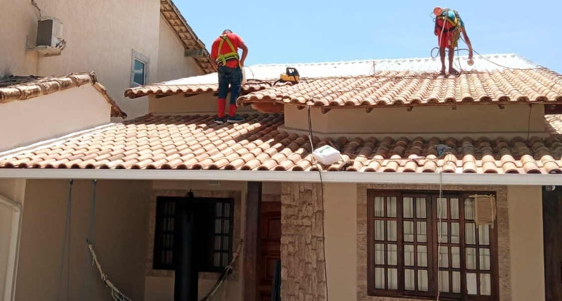 Pintura de fachadas em Niteroi – Sermax Services de Telhados.
