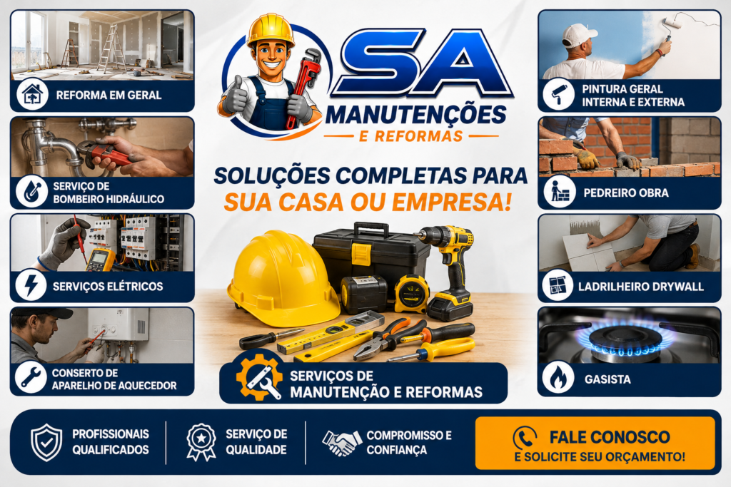 Serviços de Manutenção e Reforma em São Francisco