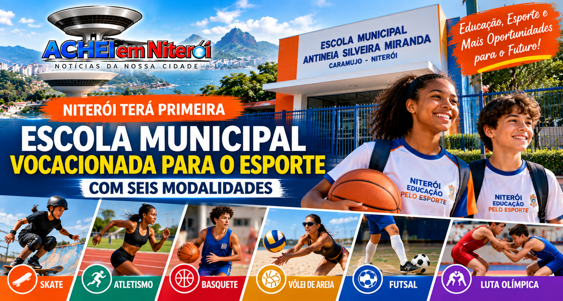 escola municipal de esportes em Niterói