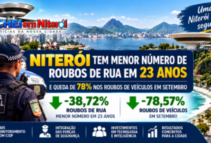 Niterói registra menor número de roubos